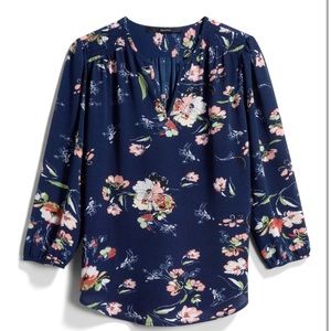 Kenmore Split Neck Blouse